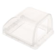 thumbnail image 1 of Transparent Receptacle Wallplate Cover, Electrical Socket Water Box,Bathroom Socket Switch plug Clear, 1 of 8