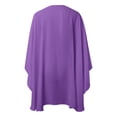 thumbnail image 4 of Layer Chiffon Shirt Thin Breathable Shawl Bride Matching Dress Evening Dress Blouse Solid Color, 4 of 5