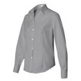 thumbnail image 2 of Van Heusen Chemise Oxford Sans Repassage pour Femmes, S, Gris Français, 2 of 3
