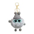 thumbnail image 1 of Small briquette keychain Cute Bag Hanging Decoration Little Keychain Doll F2 Z7D5, 1 of 8