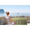 thumbnail image 2 of Vargottam Indoor/OutdoorRoundTablecloth 58 poucesTableau imperméable à l'eauPatioTableCouleurs,printemps/été pour arrière-cour CircularTable/Bbqs/Picnic -Olive Green, 2 of 8