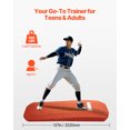 thumbnail image 2 of VEVOR 127 in Pitching Mound Portable Pitcher Mound Baseball Softball Outdoor Training, 2 of 9
