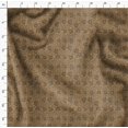 thumbnail image 4 of Soimoi Brown Poly Georgette Fabric Coffee Food Printed Fabric 1 Yard 42 Inch Wide, 4 of 5