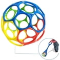 thumbnail image 4 of Baby Toy Oball Grab Ball Classic - Flexible And Easy To Grip Design, For Children Of All Ages, Colorful (Multicolored), 4 of 5