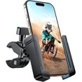 thumbnail image 1 of Miracase Bike Motorcycle Phone Holder, [1s Quick Lock] Bicycle Phone Mount Handlebar Cell Phone Clamp for Scooter, Compatible with iPhone Samsung Google, 1 of 6