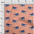 thumbnail image 1 of oneOone Cotton Flex Fabric Branch & Bird Block Print Fabric BTY 40 Inch Wide, 1 of 4
