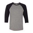 thumbnail image 1 of BELLA + CANVAS Unisex Three-Quarter Sleeve Baseball Tee 3200C, 1 of 1