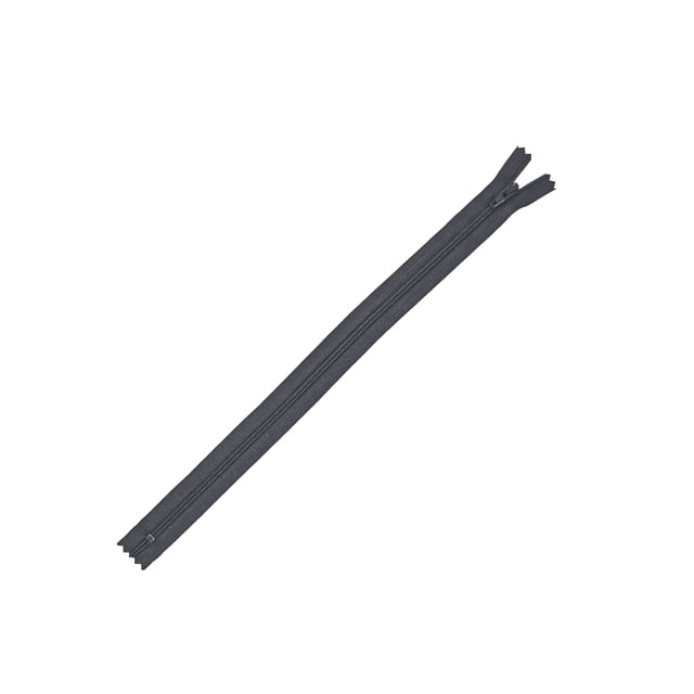 UNIQUE CREATIV Fermeture à Glissière Polyvalente à Extrémité Fermée, 30 cm en Couleur rail, avec un Enroulement de nylon Lisse #2.5 et un Ruban polyester Gris durable, Conçue pour Coudre des Robes, des Jupes et des Pantalons Légers, Convient Aussi aux Projets d'Artisanat Nécessitant des Attaches Fiables.