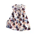 thumbnail image 2 of LOVZFMLL Girls' Summer Sleeveless Printed Round-Neck Embroidery Mesh Princess Bow Skirt, 2 of 3