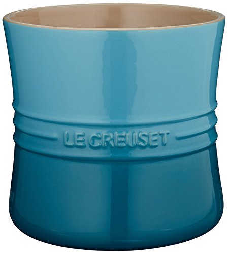 Le Creuset Stoneware Utensil Crock, 2.75 qt., Caribbean