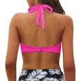 thumbnail image 2 of Women Bikini Top Push Up Swimsuit - Removable Padded Bra for Beach and Pool with Adjustable Support, 2 of 5