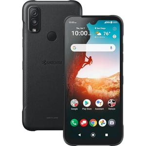 Kyocera DuraSport 5G 64GB Rénové certifié (CPO) - Rouges 5G Smartphone Android déverrouillé - IP68 imperméable MIL-STD-810H 6.1" FHD+ 48MP Pousser pour parler - C6930