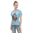 thumbnail image 4 of Women's Basic Short Sleeve T-Shirt Naruto Shanks, 4 of 6