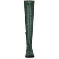 thumbnail image 4 of Bottes Hautes à Talons Carrés et Bout Rond pour Femmes de Unique Bargains, 4 of 7