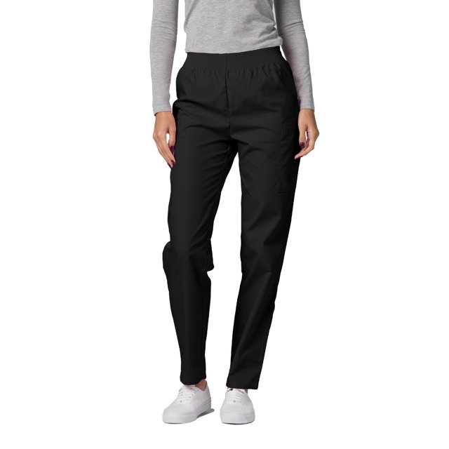 Adar Universal Scrubs For Women - Tapered Utility Cargo Scrub Pants