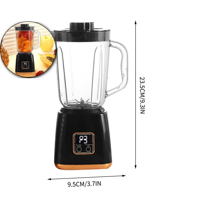 Dvruxg Portable Wireless Juicer, Rechargeable Automatic Fruit & Vegetable Extractor for Home, Travel, Office(Black)