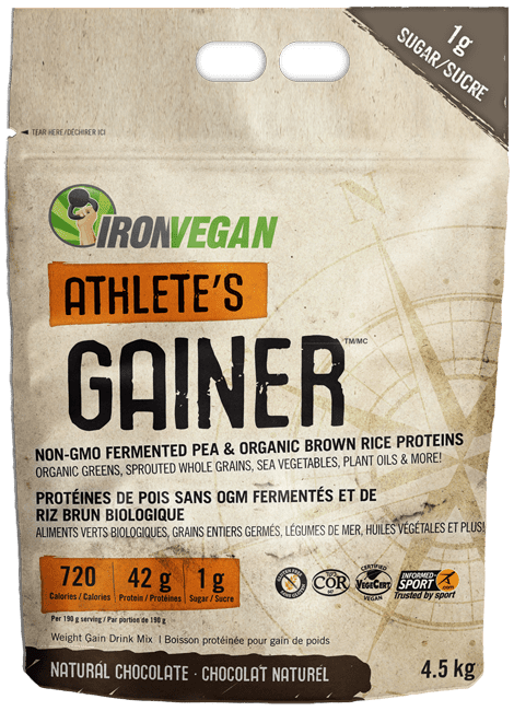 Iron Vegan Athlete's Gainer (4.5kg)