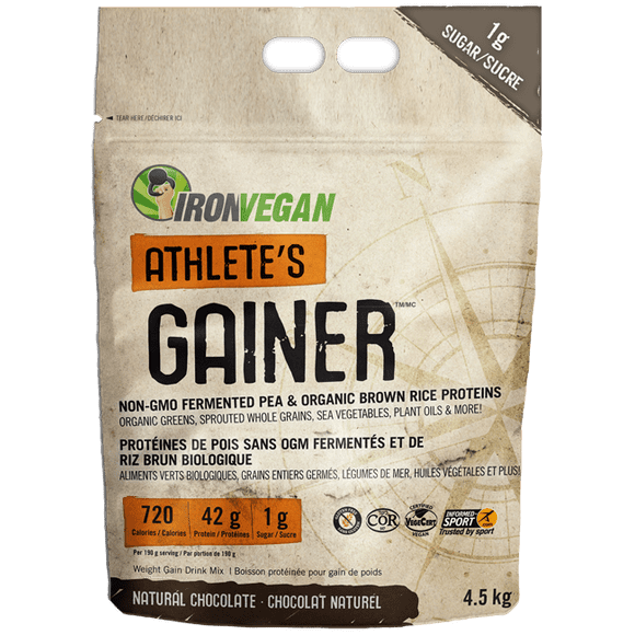 Iron Vegan Athlete's Gainer (4.5kg)