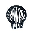 thumbnail image 4 of DOLITY Downspout Guard Outdoor Strainer Net Easy Install Black Downspout ,Leaf Strainer, 4 of 9