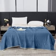 thumbnail image 1 of PREWOOD Weighted Blanket,Cooling Heavy Blanket for Sleeping Perfect for 190-210 lbs,Queen Size Breathable Blanket with Premium Glass Bead,Machine Washable 60"x79" Navy, 1 of 9