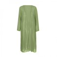 thumbnail image 5 of TopLLC Womens Summer Dresses Ensemble Deux Pièces à Imprimé Floral Flowy Chiffon Dress Grande Taille Col Rond Sans Manches Dress Invité de Mariage, 5 of 5
