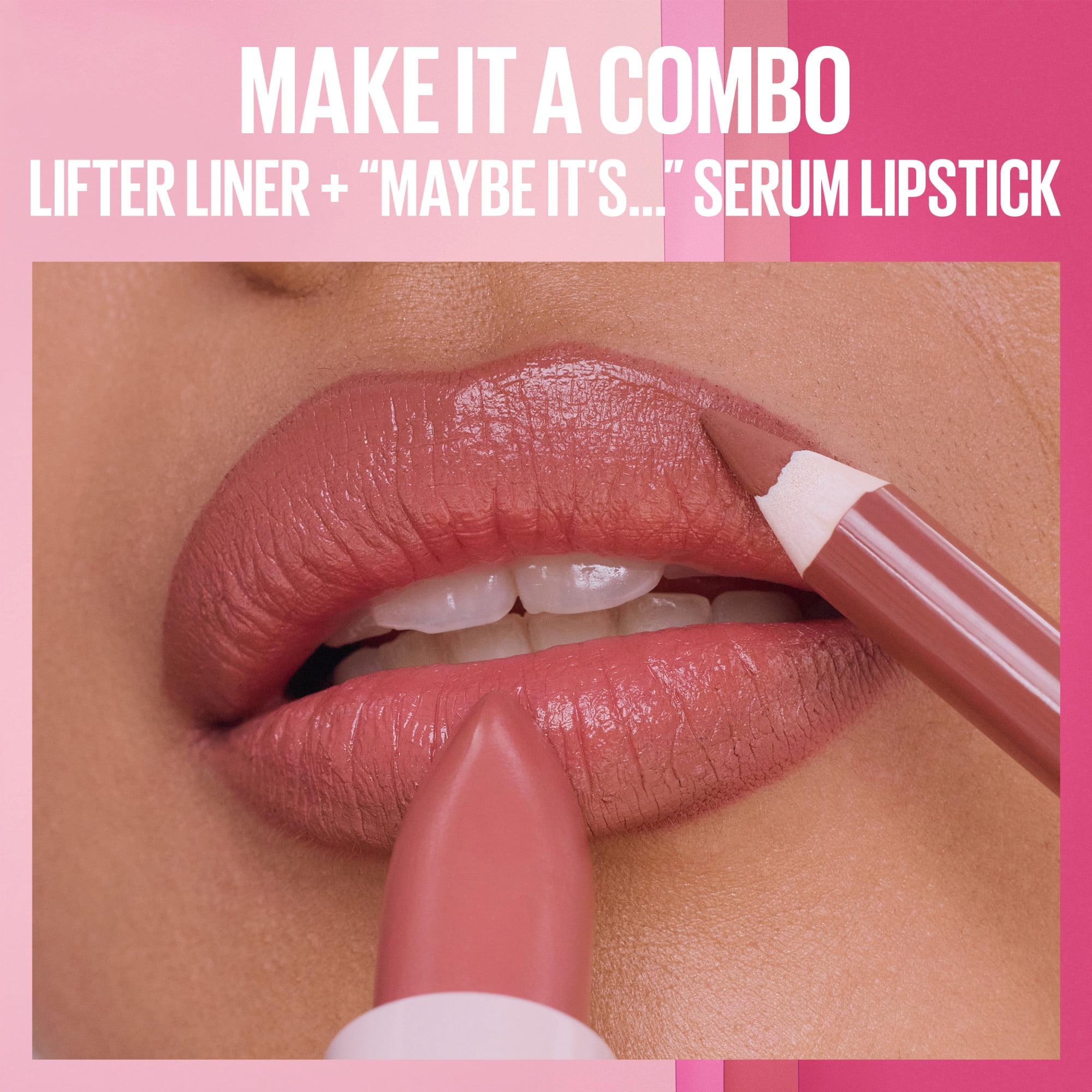 Rouge à Lèvres Sérum Maybelline New York Finition Satiné, Maybe It's…Intense 104, 3.4g