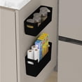 thumbnail image 2 of Binwennn Cup Drying Rack with Tray Small Drying Rack over The Shelf Desktop Storage Wall Storage Dormitory Artifact Wall Mounted Student Dormitory Bunk Bed No Need To Hit, 2 of 5