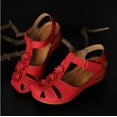 thumbnail image 4 of LSLJS Chaussures Compensées pour Femmes, Sandales Confortables à Fleurs Ajourées à Bout Rond pour Femmes Dames Fille, Chaussures à Semelle Souple, 4 of 4