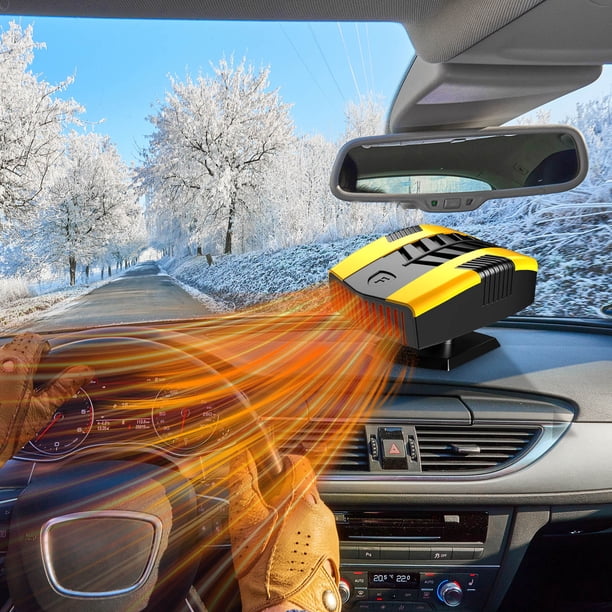 Yellow Yellow Car Heater And Cooler Dualfunction Defogger And Fast