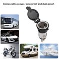 thumbnail image 2 of Garosa 12-24V Cigarette Lighter Adapter Power Cigar Lighter Female Socket for Car Motorcycle , Cigar Lighter Socket, Cigarette Lighter Female Socket, 2 of 8