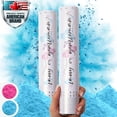 thumbnail image 1 of PrimePure Gender Reveal Powder Cannon – 2 Pack, Blue, Party Smoke Powder, 1 of 7