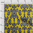 thumbnail image 1 of oneOone Polyester Lycra Fabric Paisley & Floral Ikat Printed Craft Fabric BTY 56 Inch Wide, 1 of 4