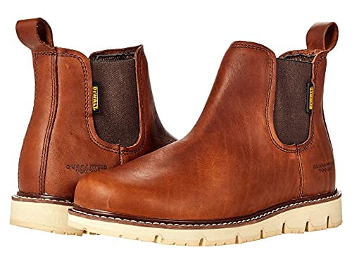 DEWALT Men's Albany PT Plain Toe Chelsea Work Boots