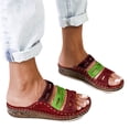 thumbnail image 2 of Qertyioot Chaussures Pantoufles Décontractées pour Dames Femmes, Mode, Couleurs Mixtes, à Enfiler, 2 of 4