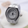 thumbnail image 1 of Montre pour Couple à Haute Élasticité, Alliage Ajustable, Bague Tendance pour Homme, 1 of 7