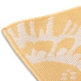 thumbnail image 4 of Erbanica Tapis Jaune à Séchage Rapide à Motif Floral pour Intérieur et Extérieur, Résistant aux Intempéries, Facile à Nettoyer, 4 of 5