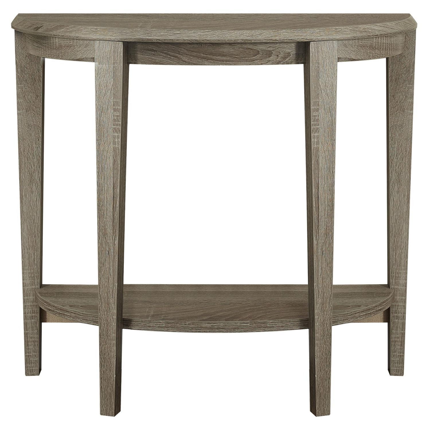 Monarch Specialties Table D'appoint, Console, Entrée, Étroit, Sofa, Salon, Chambre À Coucher, Stratifié, Brun, Contemporain, Moderne