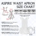thumbnail image 3 of Aspire Retro Ruffle Apron with Headband, Adjustable Kitchen Cooking Apron for Toddler, Vintage Baking Apron Maid Costume, 3 of 7