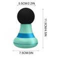thumbnail image 3 of EGNMCR Mini Back, 6 Gears Muscle Relaxation Pain Relieve Handheld Massage Stick For Neck Shoulder Hand Leg Foot Massage Muscle Massager, 3 of 3