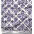thumbnail image 1 of Soimoi Poly Georgette Fabric Swirls & Paisley Decor Fabric Printed Yard 52 Inch Wide, 1 of 3