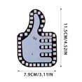 thumbnail image 3 of Panneau Lumineux LED, Télécommande USB, Indicateur Gestuel, PVC, Jaune Ambre, Conforme aux Lois de la Circulation, 1 Pce, 3 of 6