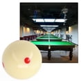 thumbnail image 2 of Blue 6 Dot - Spot Pool - Billiard Practice Training Cue Ball 6 Oz - 2 1/4" Red, 2 of 11