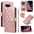 thumbnail image 1 of Samsung Galaxy Note 9 Phone Case , Wallet Flip Cover Adjustable Crossbody Lanyard Magnetic Card Slots, 1 of 5
