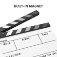 thumbnail image 4 of Acrylic Clapperboard Film Clapboard Movie Director's Slate Cut Action Scene, 4 of 6