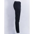 thumbnail image 5 of Womens Elastic Waist Pencil Stretch Denim Skinny Drawstring Jeans Pants Trousers, 5 of 5