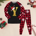 thumbnail image 2 of Huesdet Ensemble pour Garçons et Filles Pantalon Long Manches Longues Col Rond Imprimé 3D (3-4 Ans, Jaune Clair), 2 of 4
