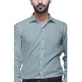 thumbnail image 2 of BESTMAN Formal Shirts For Men Slim Fit Printed Full Sleeve Shirts For Men, 2 of 5
