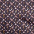 thumbnail image 1 of oneOone Viscose Chiffon Purple Fabric Cowboy Sewing Craft Projects Fabric Prints By Yard 42 Inch Wide, 1 of 5