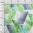 thumbnail image 2 of oneOone Rayon Light Green Fabric Geometrical Lines Sewing Craft Projects Fabric Prints By Yard 56 Inch Wide, 2 of 4