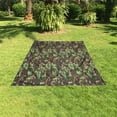 thumbnail image 3 of Tapis de Tente Extérieur Camping Tapis de Printemps-Imperméable-Utilisé pour Pique-Nique Camping Randonnée.survival Tapis de Tente Multifonction, Léger et Compact - Jungle 1.5x2m, 3 of 8